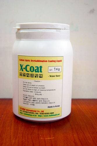 X_cotton dyesublimation solution _coating liquid_